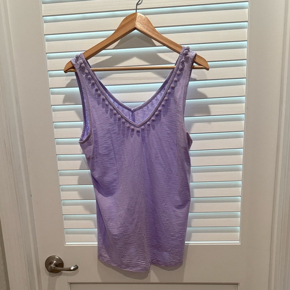 Lilly Pulitzer Lavender Gigi tank Top
